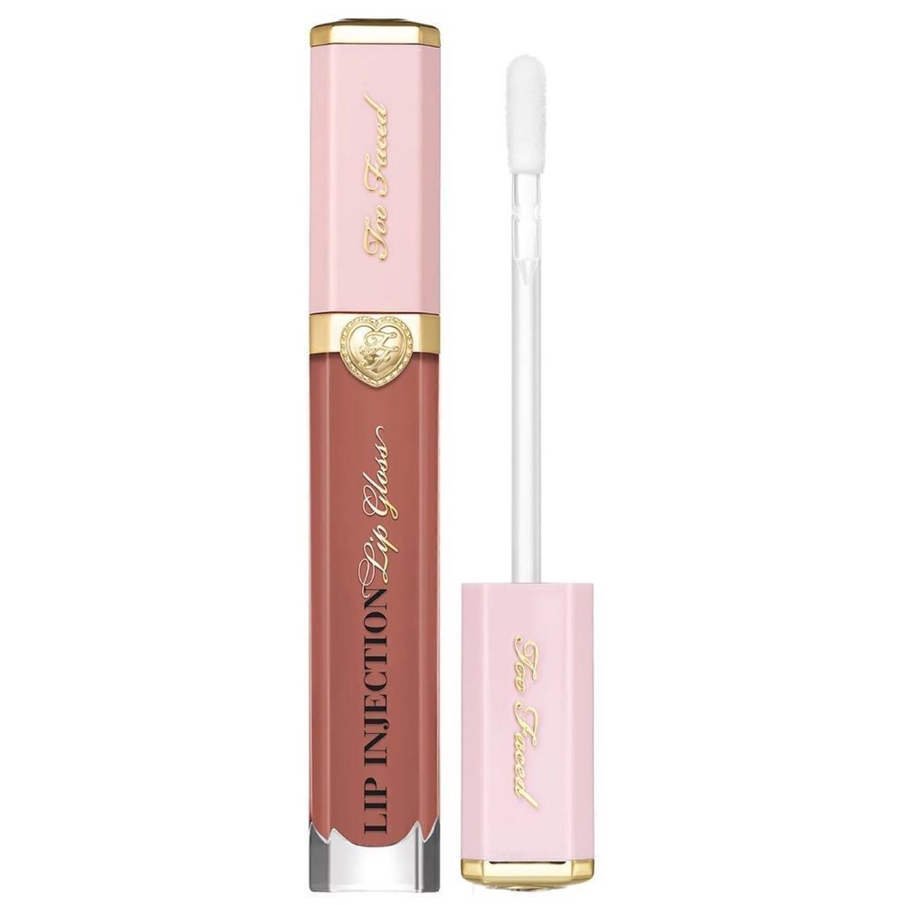 🌻 Too Faced Secure The Bag (Light Terracotta) Lip Injection Gloss New FullSz